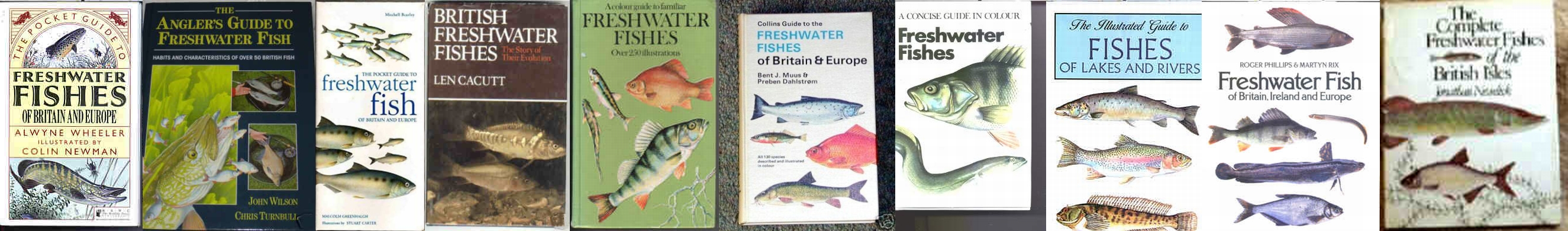 Books on British Freshwater Fishes.British Freshwater Fishes