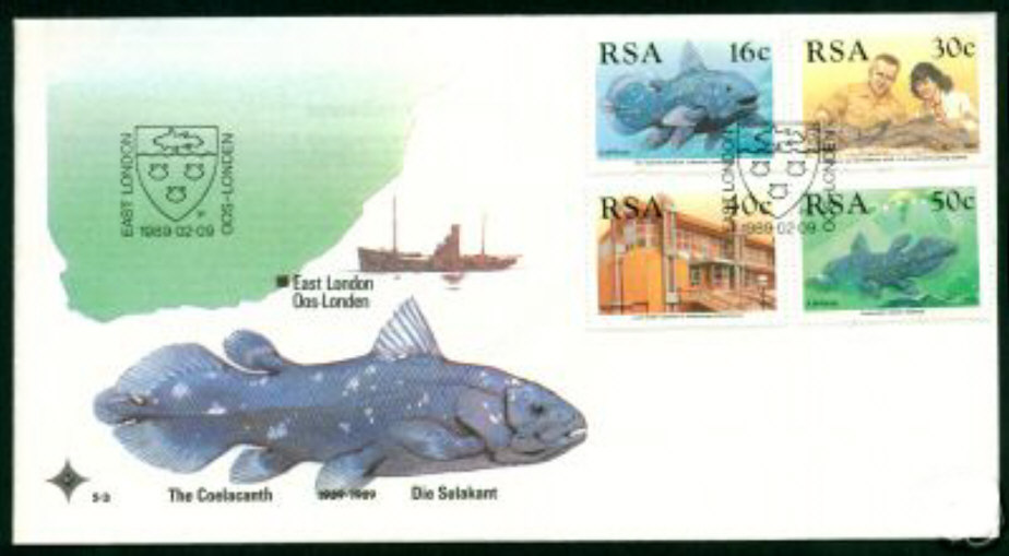 Old Four Legs - Coelacanth. Stamps