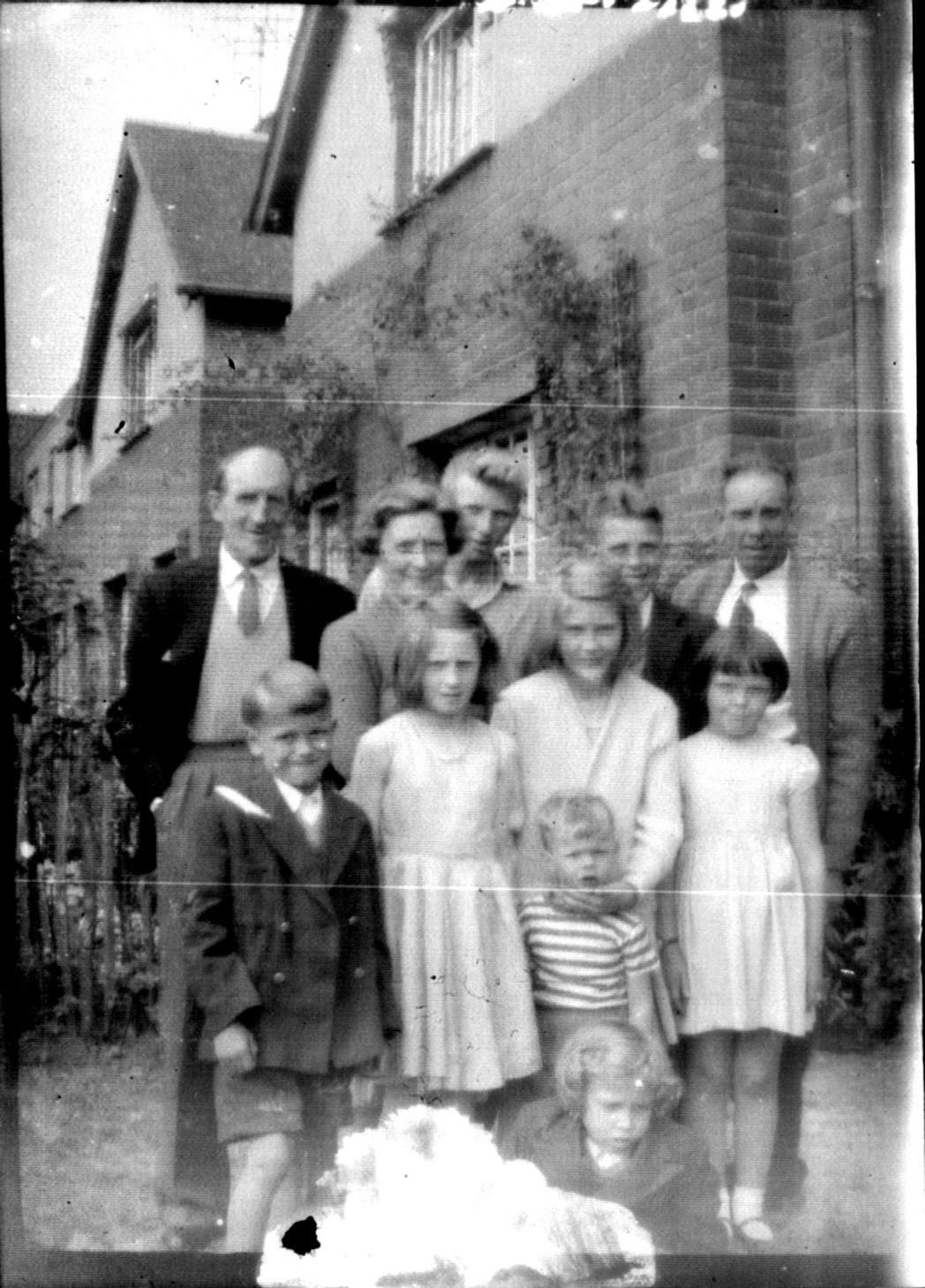 The Williams and Jennings Families. Shrewsbury. Late fifties