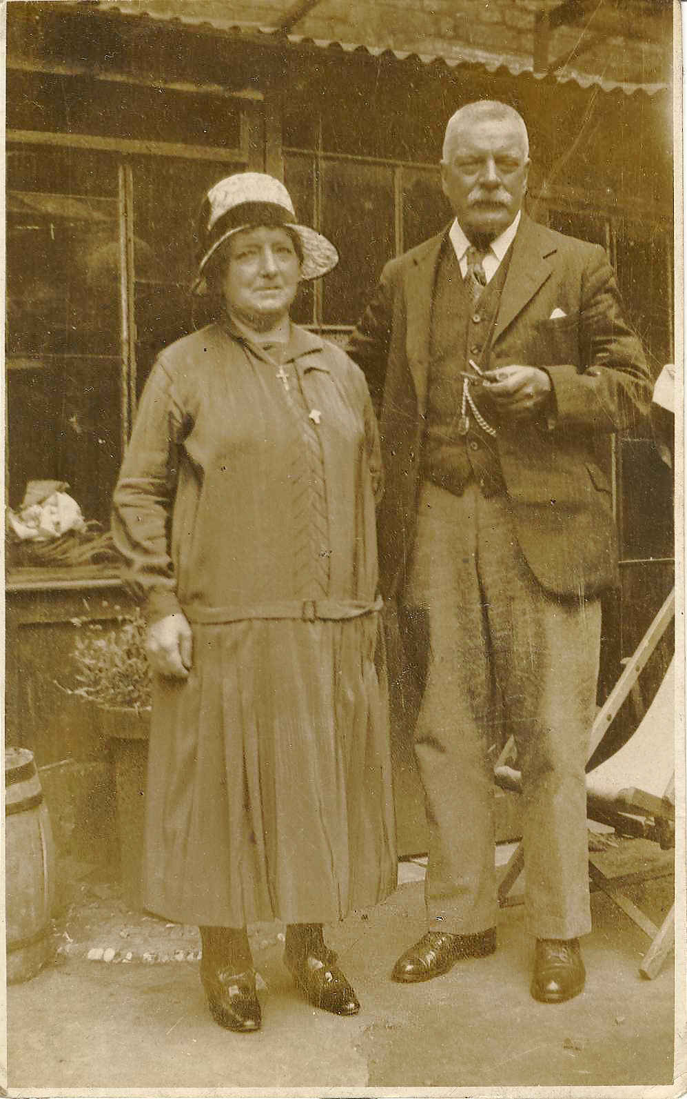 John and Emma Magill in c 1920