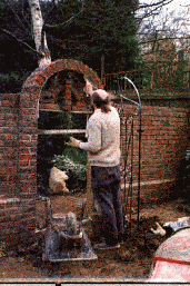 Doorway construction in brick